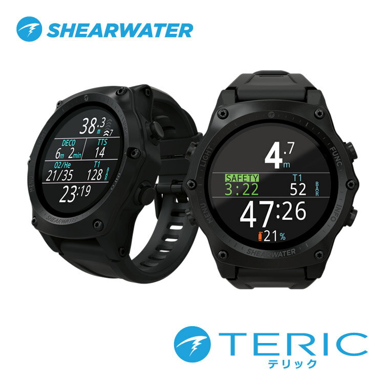 [ SHEARWATER ] シェアウォーター TERIC テリック ダイブコンピューター カラーディスプレイ