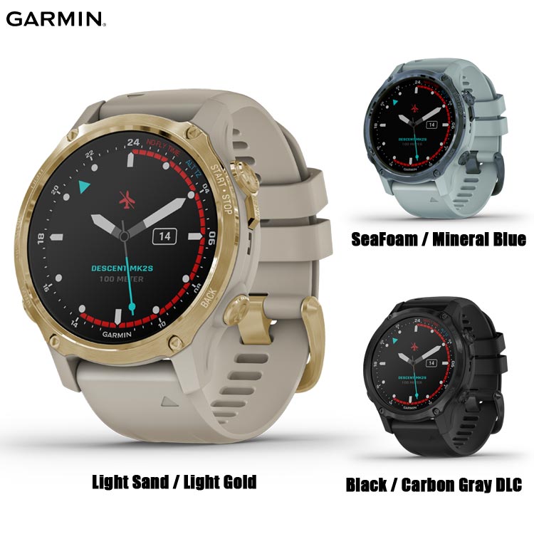 期間限定価格 [ GARMIN ] ガーミン Descent Mk2S ダイブコンピューター GPS内蔵 充電式 010-02403-5