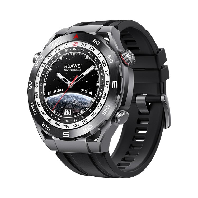 [ HUAWEI ] ファーウェイ HUAWEI WATCH Ultimate EXPEDITION BLACK CLB-B19 カラー液晶 スマートウォッチ