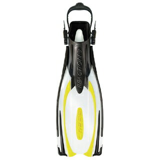 Cressi sub(クレッシーサブ)　REACTION（リアクション） (クリア x イエロ...