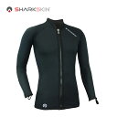 [ SHARKSKIN ] V[NXL `^jE `v[t OX[u tWbv Y TITANIUM Chillproof L/S F/Z Mens h _CrO hCi[