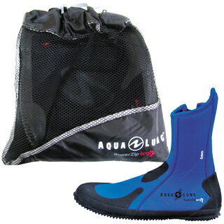 ダイビング ブーツ [ AQUALUNG ] アクアラング ERGO Boots エルゴ ブーツ ブルー 