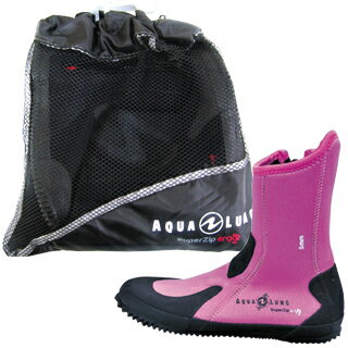 ダイビング ブーツ [ AQUALUNG ] アクアラング ERGO Boots エルゴ ブーツ (ピンク)