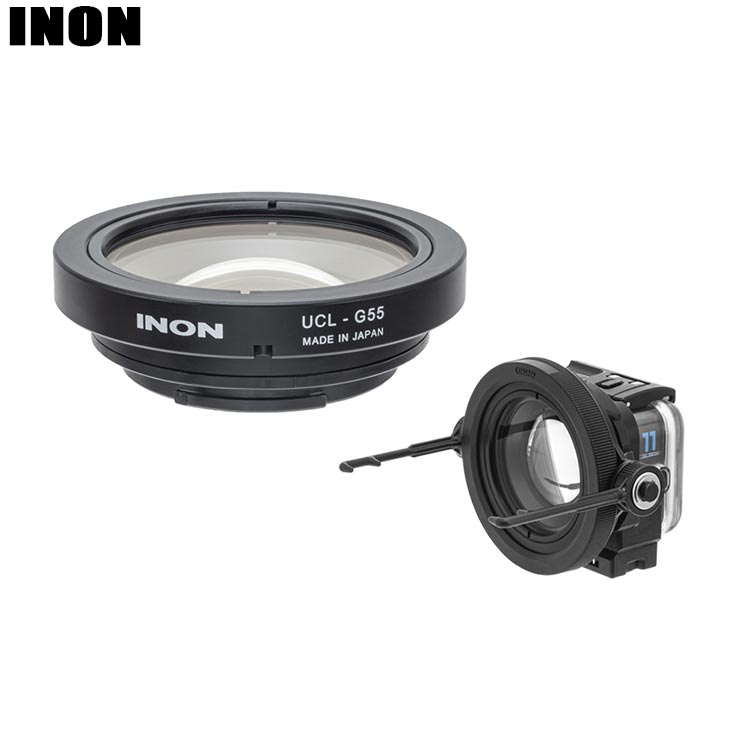 [ INON ] 水中ワイドクローズアップレンズ UCL-G55 SD