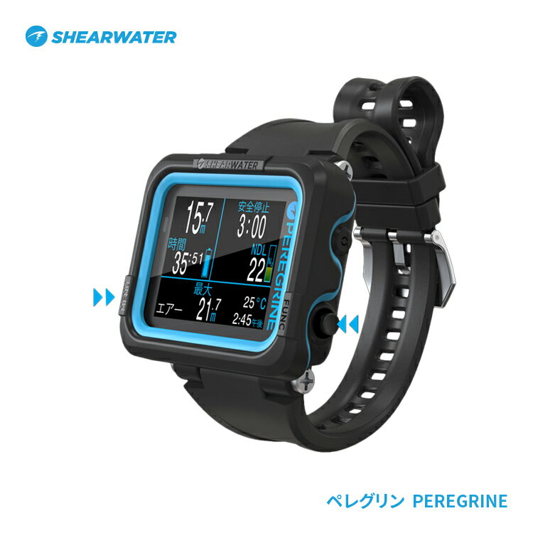 [ SHEARWATER ] シェアウォーター Peregrine ペレグリン ダイブコンピューター