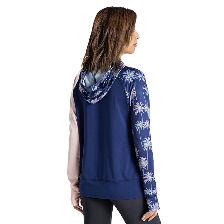 [ ROXY ] ラッシュパーカー UVカット PALM SHADOW PARKA [NVY] RLY201019