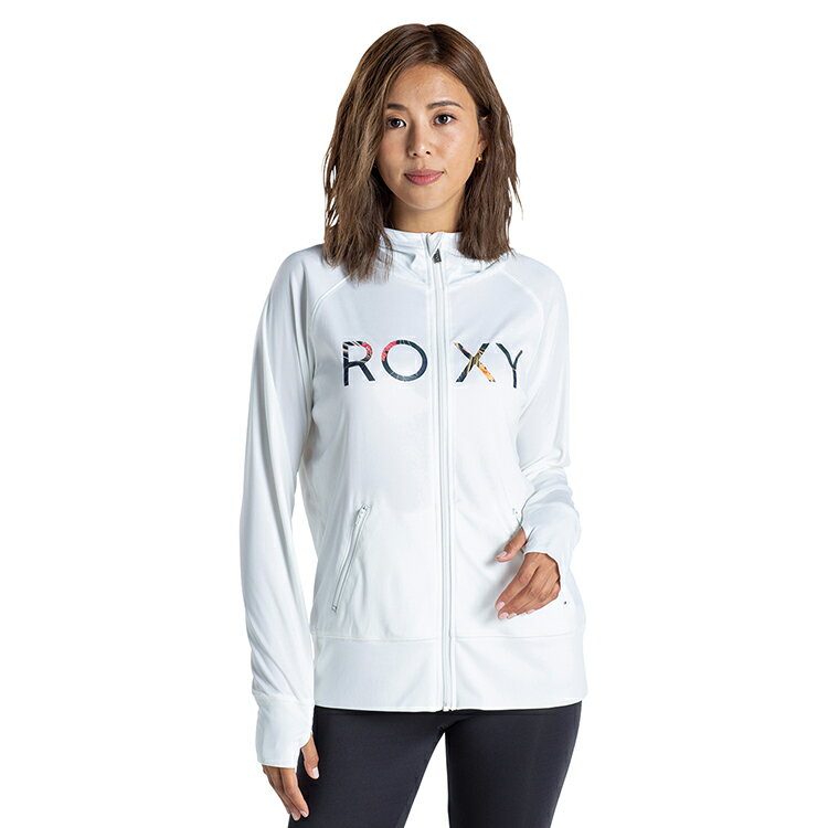 ロキシー パーカー レディース [ ROXY ] ラッシュパーカー UVカット BOTANICAL LOGO PARKA [OWT] RLY201021