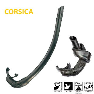  CrO Vm[P [ Cressi ] NbV[ CORSICA SNORKEL DARK RVJ Xm[P