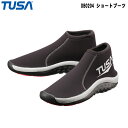 TUSA DB-0204 3mm ショートブーツ DB0204 23-30cm シュノーケリング用