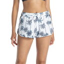 ROXY ロキシー PALM SHADOW SHORTS レディース ボードショーツ ショート丈 [WHT]