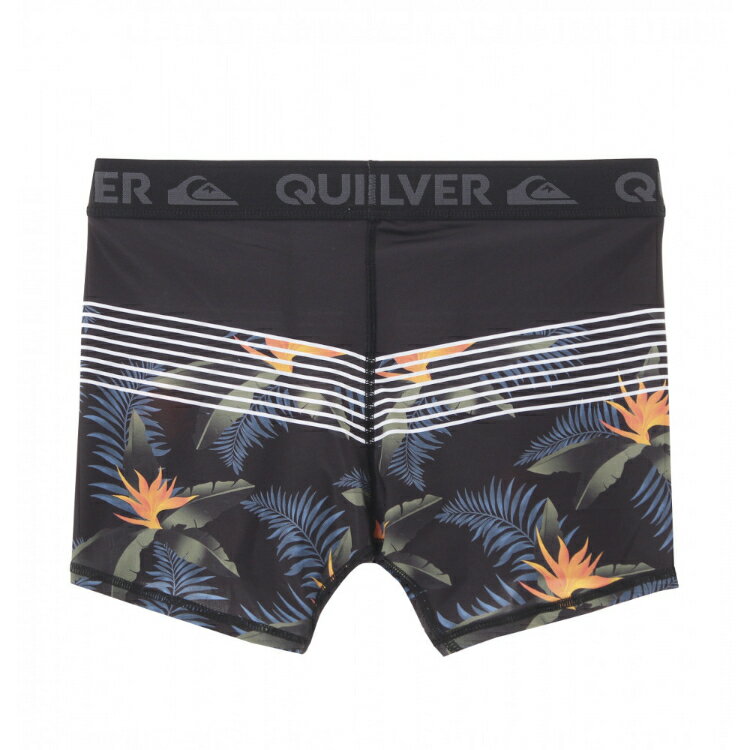 [ QuikSilver ] クイックシルバー MAPOOL ALLOVER アンダーショーツ QUD201301 BLK