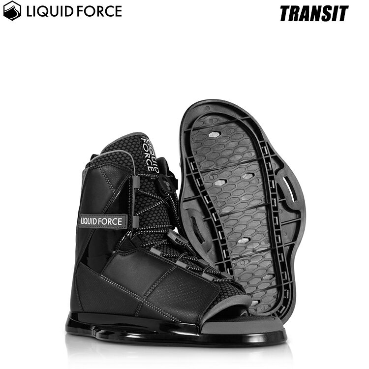 [ Liquid Force ] リキッドフォース　2022年モデル TRANSIT トランジット オープントゥ ウエイクボード用ビンディング ウェイク用ブーツ Wake Board Binding