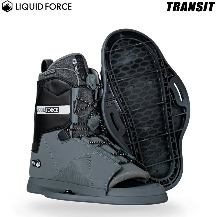 [ Liquid Force ] リキッドフォース　2023年モデル TRANSIT トランジット ウエイクボード用ビンディング ウェイク用ブーツ Wake Board Binding オープン トー OPEN TOE