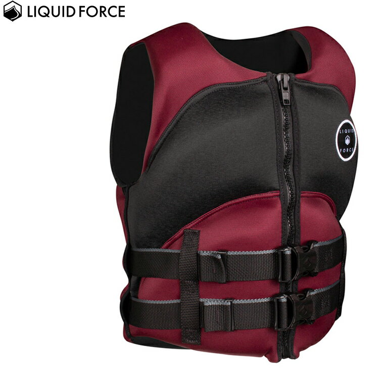 [ Liquid Force ] リキッドフォース HEART BREAKER CGA VEST ハートブレイカーCGAベスト [Maroon] [ウエイクボード用レディースライフジャケット]