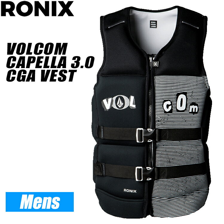 [ RONIX ] ˥å 2024ǯǥ VOLCOM CAPELLE 3.0 CGA VEST VOLCOM ڥ CGA 󥺥٥ ٥ ܡ 饤ե㥱å  饤㥱 SUP