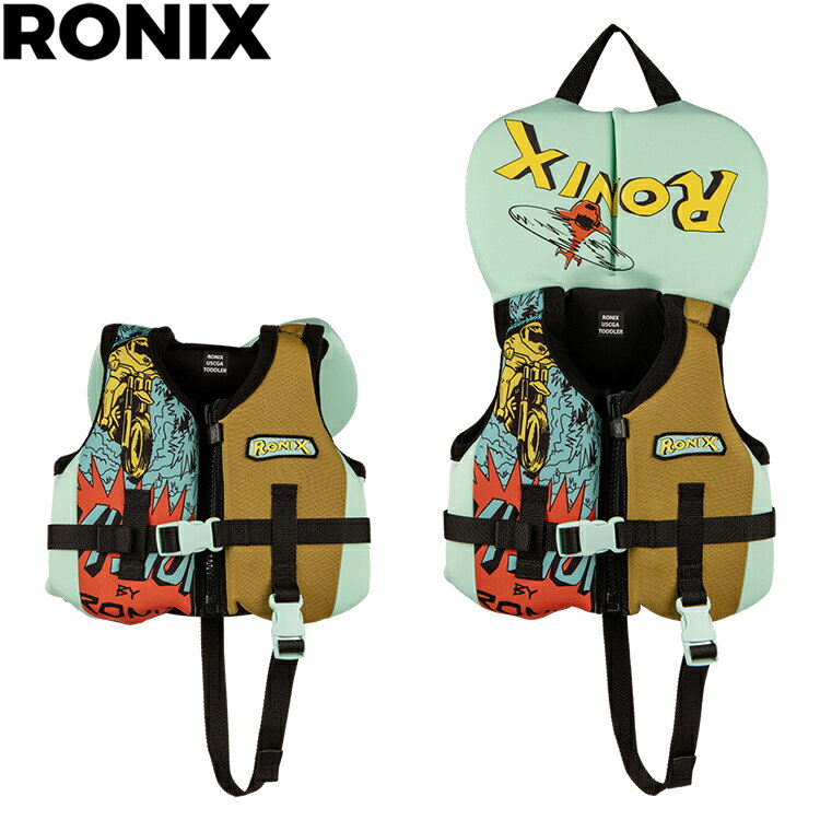 Rakuten - [ RONIX ] ロニックス VISION BOYS CGA TODDLER VEST ジュニア用 ウエイク ベスト ウエイクボード ジェットスキー ライフジャケット 水上バイク キッズ 子供用 ビジョン チャイルド ボーイズ