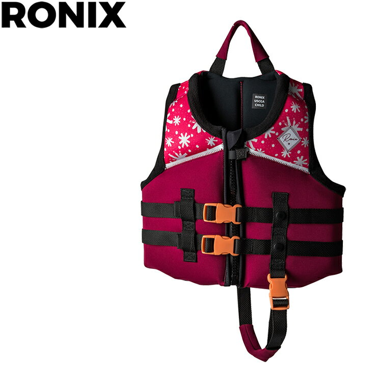 Rakuten - [ RONIX ] ロニックス LAGUNA GIRL'S CGA CHILD VEST ジュニア用 ウエイク ベスト ウエイクボード ジェットスキー ライフジャケット 水上バイク キッズ 子供用 ラグナ チャイルド ガールズ ユース