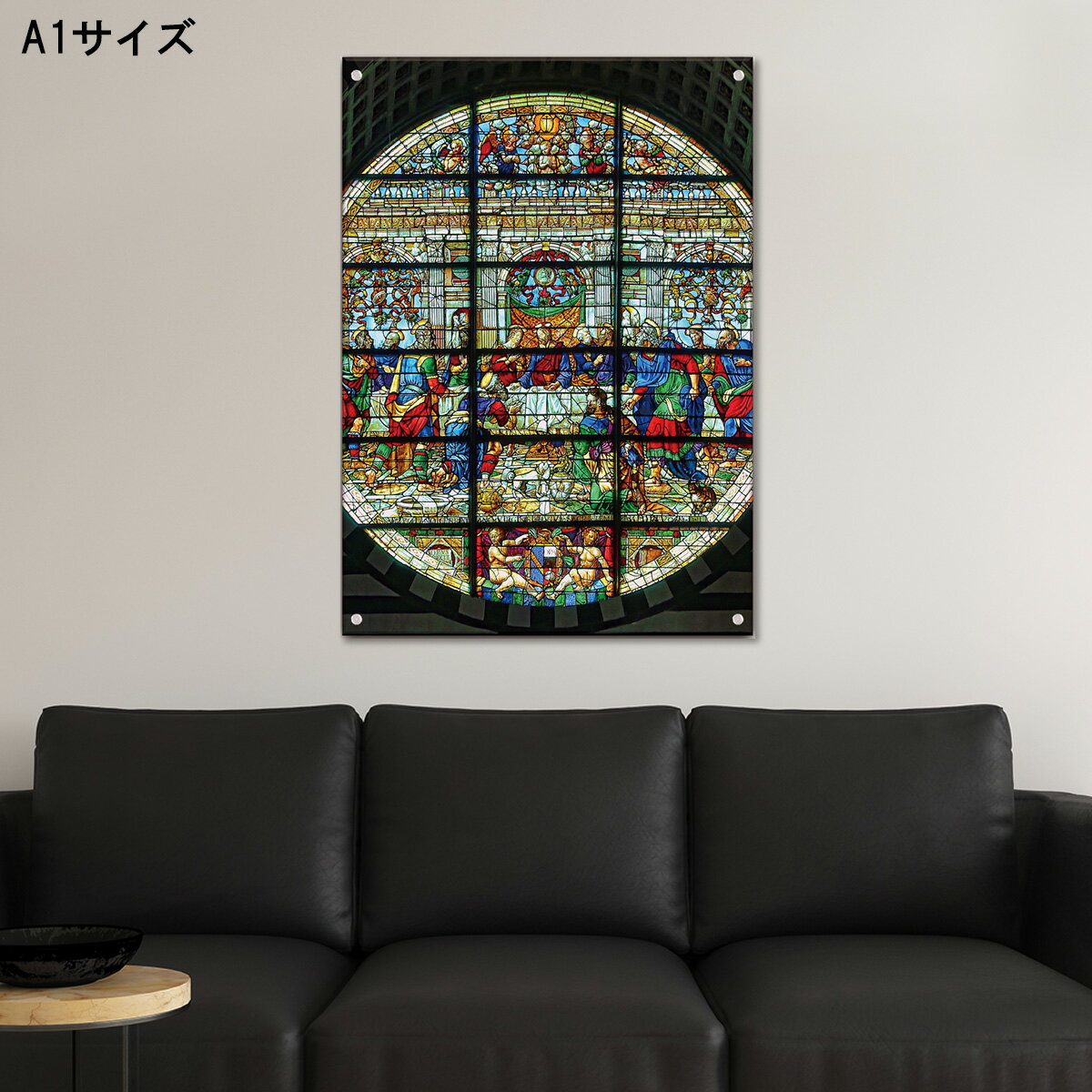 アートパネル壁掛けアクリル絵画おし...