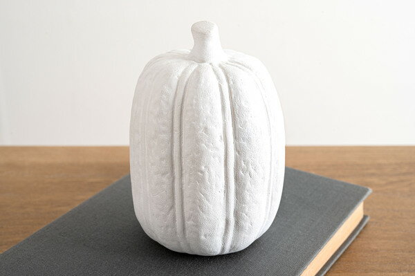 オブジェ かぼちゃ 小物 置物 インテリア雑貨 玄関 野菜 陶器 マット仕上げ アート おしゃれ コンパクト 観賞 リビング かわいい 白 ホワイト ハロウィン デザイン 置き物 アート オシャレ apple Apple 送料無料 飾り モダン 新築 贈り物 リビング ダイニング 陶器 焼き物