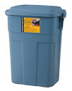 ゴミ箱 50L ふた付き おしゃれ ネイビー スクエア 大容量 ガレージ 大きめ スッキリ シンプル 北欧 お洒落 モダン デザイン テイスト スタイル カフェ風 人気 おすすめ アイテム インテリア 家具 新生活 一人暮(3)