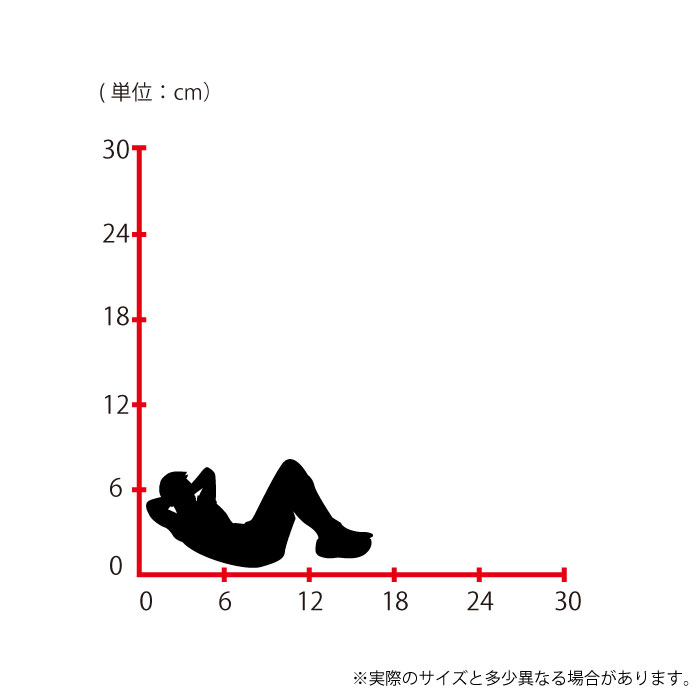 ウォールステッカー Mサイズ 腹筋 運動 人 フィットネス GYM ギャグ スイッチ コンセント 小さい 人気 かわいい 面白い シルエット シール DIY デコレーション 転写 インテリア 剥がせる リフォーム プレゼント 飾り付け インテリア 子供部屋 壁紙シール