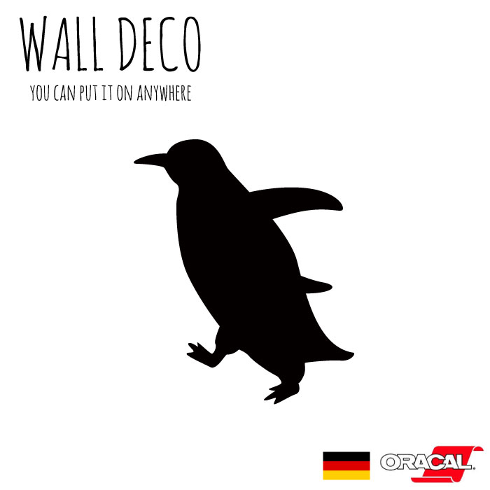 ウォールステッカー ペンギン 動物 アデリーペンギン 鳥類 スイッチ コンセント 小さい 人気 かわいい 面白い シルエット シール DIY デコレーション 転写 インテリア 剥がせる リフォーム アレンジ プレゼン