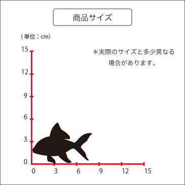 ウォールステッカー 金魚 和金 観賞魚 サンマ コイ科 魚 スイッチ コンセント 小さい 人気 かわいい 面白い シルエット シール DIY デコレーション 転写 インテリア 剥がせる リフォーム アレンジ プレゼント 飾り付け インテリア 子供部屋 壁紙シール MIC WALL DECO