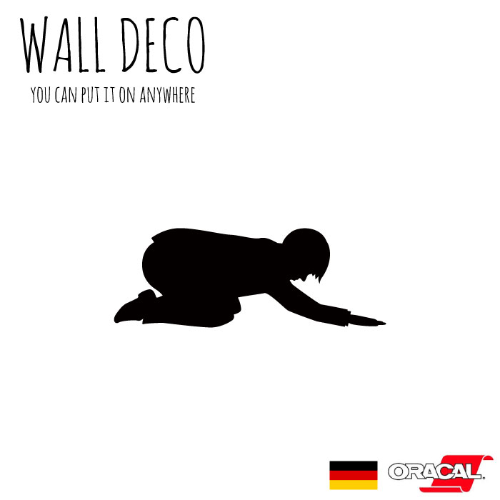 ウォールステッカー Lサイズ 土下座 人間 反省 ネタ ギャグ ネタ 謝る スイッチ コンセント 小さい 人..