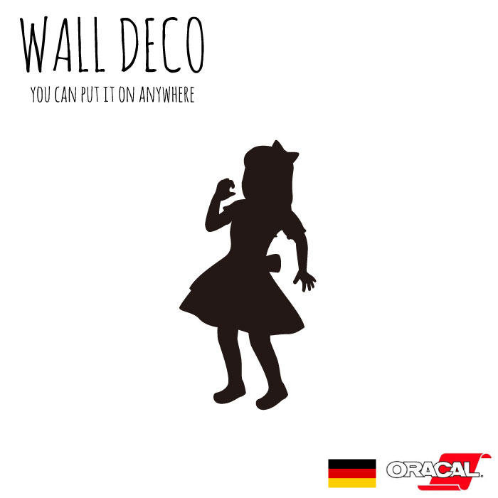 ウォールステッカー Mサイズ アリス 不思議 国 ワンダーランド 少女 スイッチ コンセント 小さい 人気 ..