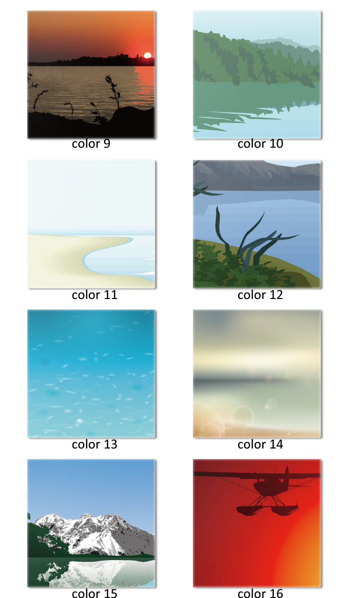 ファブリックパネル アートパネル 海 モダン 風景 背景 イラスト 壁掛け 絵 インテ...