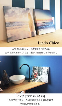 アートパネル 風景 おしゃれ 壁掛け 景色 写真 自然 星 キャンプ テント 日の出 朝日 登山 北欧 デザイン ファブリック 壁飾り 正方形 ファブリックパネルLindo Chico 45cm×45cm