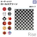 ロールスクリーン Rise 遮光 総柄 ゴージャス 模様 クロム クロス 和柄 ライズ オーダー 1cm単位 間仕切り 窓 目隠し 個性的 カラフル 転写 メカキット オシャレ チェーン 調光 柄 デザイン パターン 賃貸