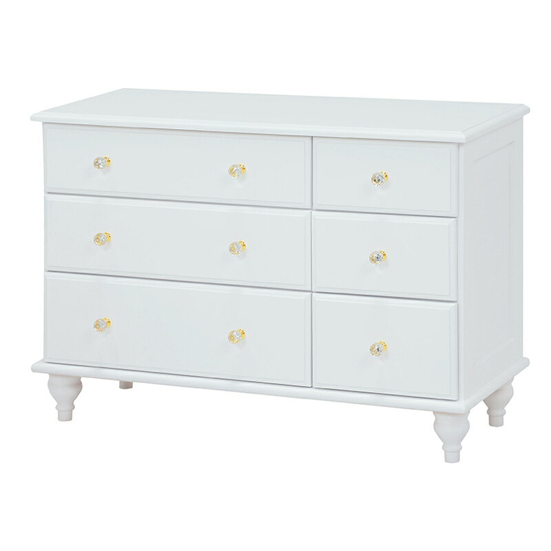 チェスト 白 おしゃれ ホワイト 大容量 ファッション 姫家具 上品 キラキラ シンプル 北欧 お洒落 モダ..