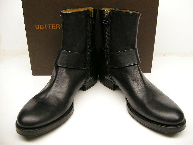 ��BUTTERO(�֥åƥ�)�ۡڥ쥶���ϡ��ͥ��֡���/B5348USGBI14/�����ɥ��åץ֡���/��󥰥֡���/���󥸥˥��֡���/ZIP�դ�/�ե����ʡ�/���塼���ۡ�PE SHAD 01 NERO(�֥�å�/��)�ۡڥ�󥺡ۡڥ�����44/46��