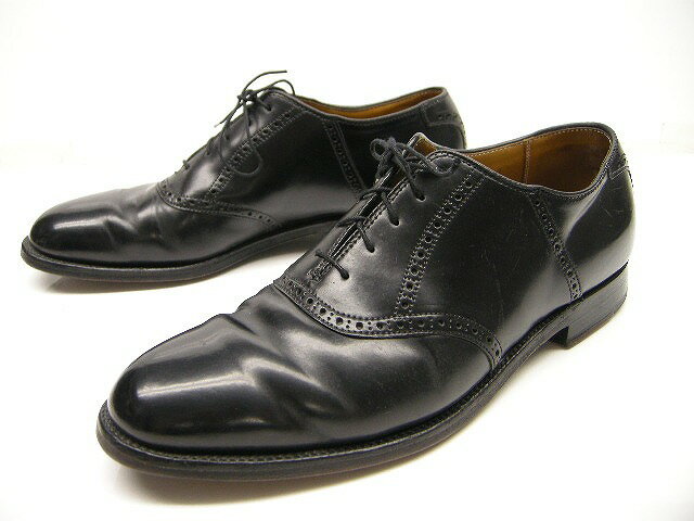 【中古/USED品】Alden/オールデン/#993/シェルコードバンサドルシューズ/shell cordovan sadle shoes/メンズ【ブラック/黒】【サイズUS 10C(27-27.5cm)】