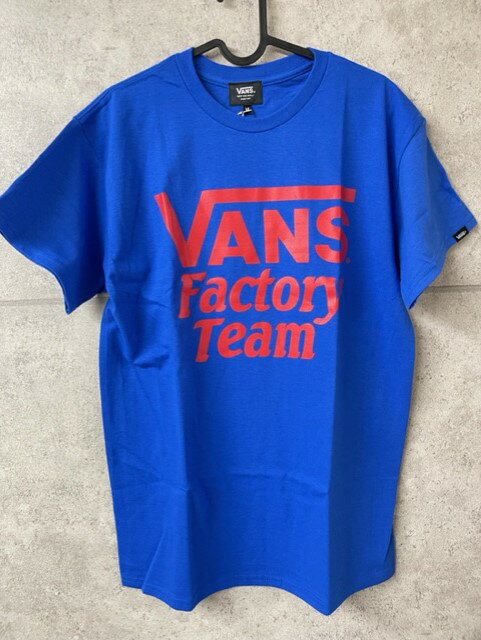 STANDARD CALIFORNIA VANS × SD LOGO CREW Tee スタンダードカリフォルニア ロゴ Tシャツ Factory Team T シャツ バンズ ヴァンズ ブルー/サイズM/L/XL