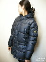 【STONE ISLAND/ストーンアイランド/フード付きダウンコート/キッズ14Aサイズ(大人着用可)/KIDS/キッズ/ボーイ/ガール/子供/秋冬/フード付...