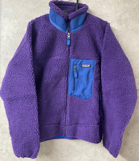 【patagonia/パタゴニア/メンズ/クラシックレトロX/MEN'S/RETRO X/フリースジャケット/ボアジャケット/M's Classic Retro-X Fleece Jacket/2020-2021AW 秋冬/PUR (パープル)バイオレット】【メンズ/サイズS (日本男性サイズS-M相当)】