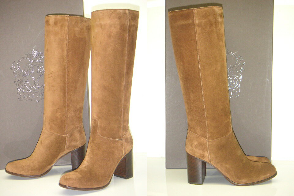 SARTORE(����ȥ�)/��ǥ�����/SR2426���ϥ֡���/�쥶���֡��� ����åѡ��֡��� ���󥰥֡��ĥϥ��ҡ���֡���/CACHEMIRE SELLA TACCO(�饤�ȥ֥饦�󥹥�����) /������36.5(23.5cm)/������39.5(25cm)