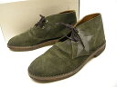 【GOLDEN GOOSE(ゴールデングース)】【スエードレザー チャッカブーツCITY(シティー)】【MILITARY SUEDE(ダークグリーン系)】【メンズ..