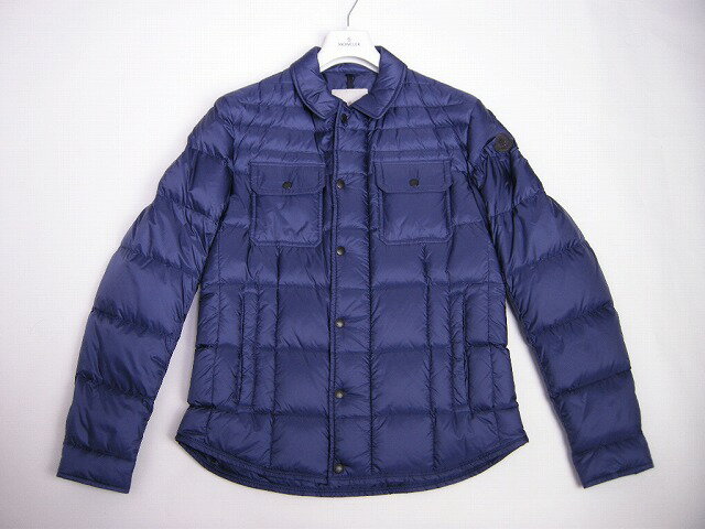 【MONCLER/モンクレール/ROLLAND/ローランド】【メンズ】【2015-2016年A/W AW秋冬新作ダウンジャケット/マット素材/黒タグ/765/ブルーネイビー系】【サイズT3,T4】