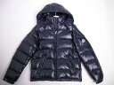 【MONCLER/モンクレール/MAYA/マヤ/フード付きダウンジャケット742/ダークネイビー/K ...