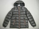 【MONCLER/モンクレール/GASTON/ガストン/フード付きダウンジャケット/906/グレー系】【KIDS(キッズ/ジュニア/ボーイ/ガール)レディース,メンズも着用可ユニセックス】【2015-2016年A/W AW秋冬/サイズ14A(メンズ0 レディース2-3)】