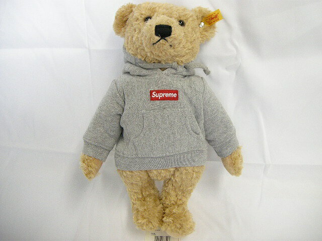 2018AW Supreme/シュプリーム/Steiff シュタイフBEAR ベアー 熊のぬいぐるみ/人形/18FW/18AW/2018FW/秋冬/BOX LOGOパーカー/ボックスロゴ