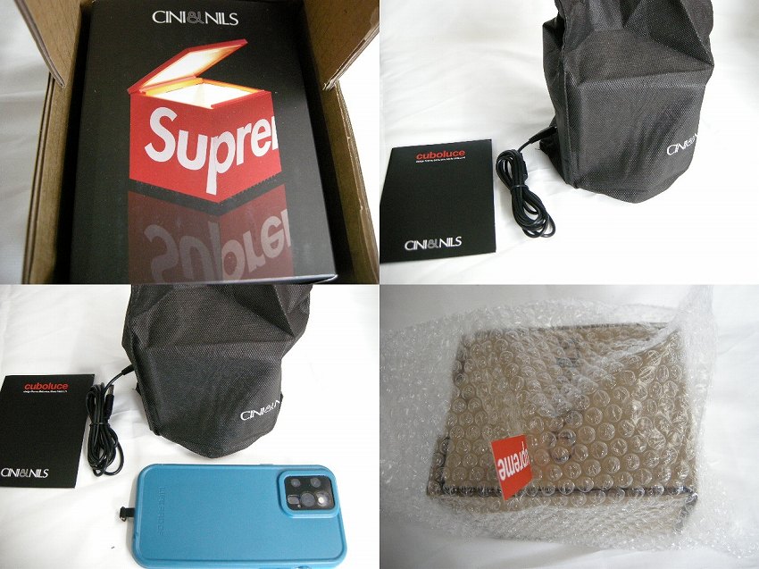 2021SS/Supreme/����ץ꡼��/Cini & Nils Cuboluce Table Lamp/ ���� & �˥륹 ���塼�ܥ륹 �ơ��֥� ���� /�饤��/���ܾ���/21SS/�ղ�/RED/��