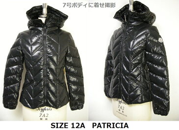 【MONCLER(モンクレール)PATRICIA/パトリシア/フードダウンジャケット】【ジュニアKIDS(キッズ)GIRL(ガール)WOMEN'S(レディース)着用可】【サイズ12A(T00-T0)相当】【999(ブラック/黒)】