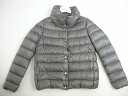 【MONCLER/モンクレール/PLESSIS/プレッシ/ショート丈ダウンジャケット/ライトダウンジャケット/ダウンカーディガン/907/グレー系/軽量/シルバー/レディース/2015-2016AW/秋冬/15-16AW/サイズ1(女性S-M相当)】の商品画像