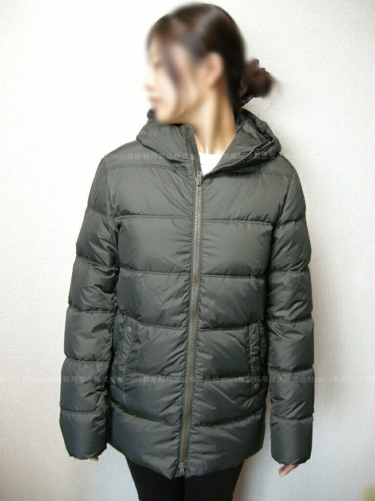 【HERNO/ヘルノ/フード付きダウンコート/PI020B-12004/キッズ/KIDS/ガール/ジュニア/レディース/メンズ/大人着用可ユニセックス/7800/ダウンジャケット/ロングダウン/DOWN COAT/ダウンパーカー/ダークグリーン系/サイズ14A(レディースL相当/メンズXS-S相当)】 2