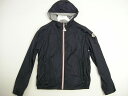 楽天micce楽天市場店【MONCLER/モンクレール/URVILLE/ウルビル/フード付ナイロンジャケット/ナイロンパーカー/742/ダークネイビー/キッズ/ジュニア/ボーイ/ガール）大人女性着用可/2016SS/春夏/サイズ12A（レディース00-0相当】