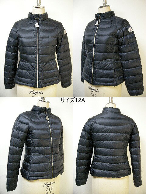 【MONCLER/モンクレール/DELAAGE/デラージ】【キッズ12Aサイズ(大人女性可)】【KIDS/キッズ/ガール/子供】【2016SS/春夏/ライトダウンジャケット/軽量ダウン/ダウンパーカー/742/ダークネイビー系/濃紺】【サイズ12A (レディース00相当)】